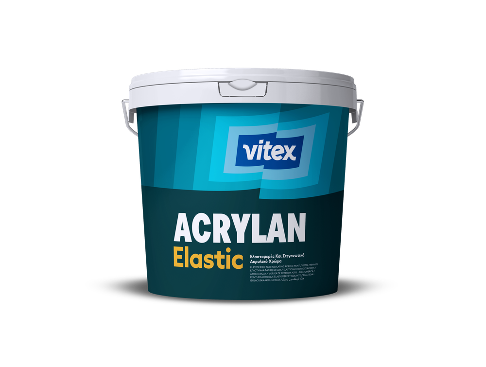 Συσκευασία ελαστομερούς χρώματος VITEX Acrylan Elastic