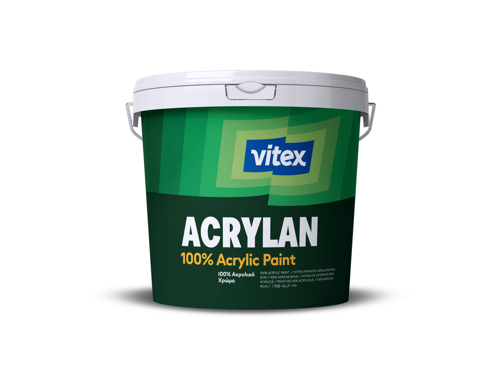 Συσκευασία ακρυλικού χρώματος VITEX Acrylan