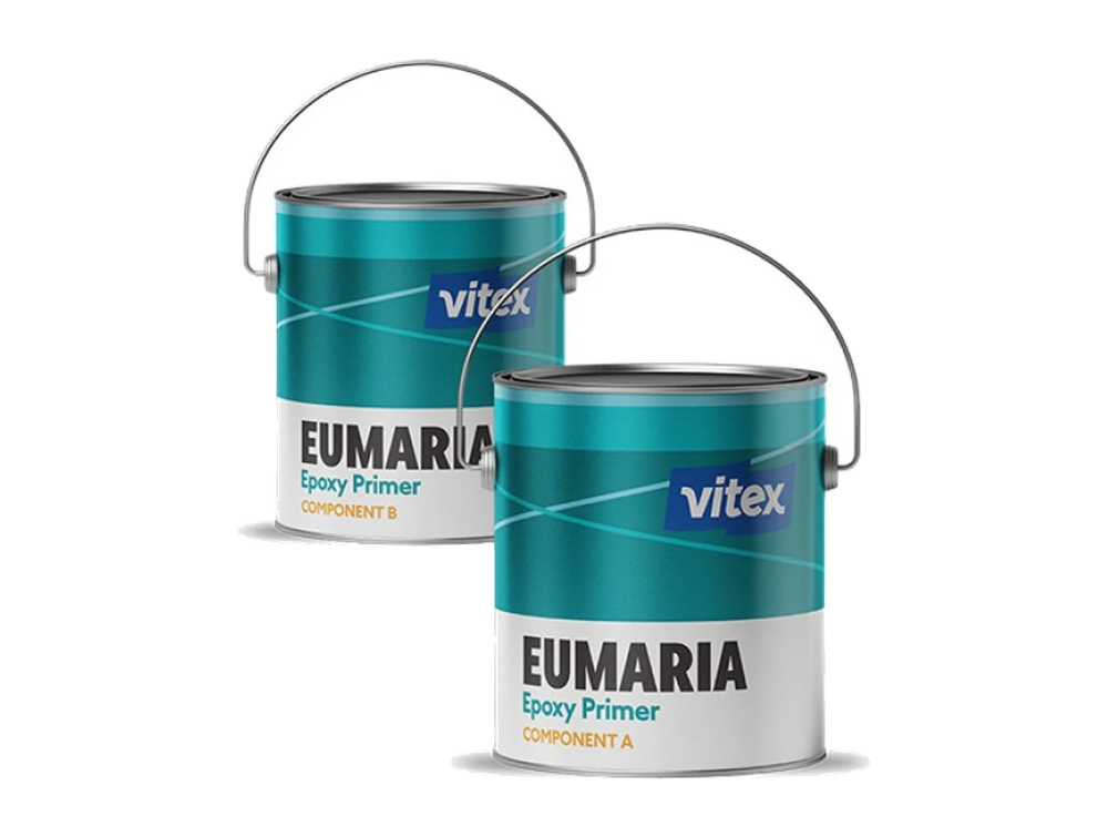 Συσκευασίες εποξειδικού ασταριού EUMARIA Epoxy Primer της VITEX