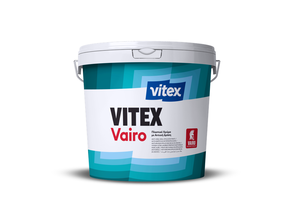 Συσκευασία πλαστικού χρώματος VITEX with Vairo